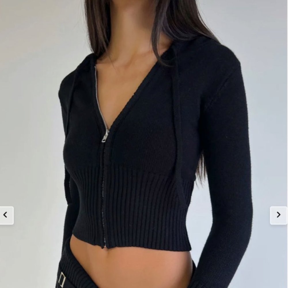 Frankies Bikinis Aimee Cloud Zipup Hoodie